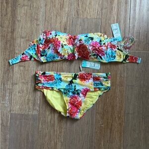 Seafolly Dahlia Floral Bikini Set
